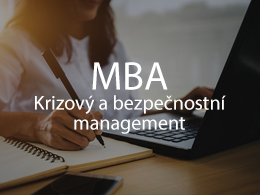 MBA Krizový a bezpečnostní management